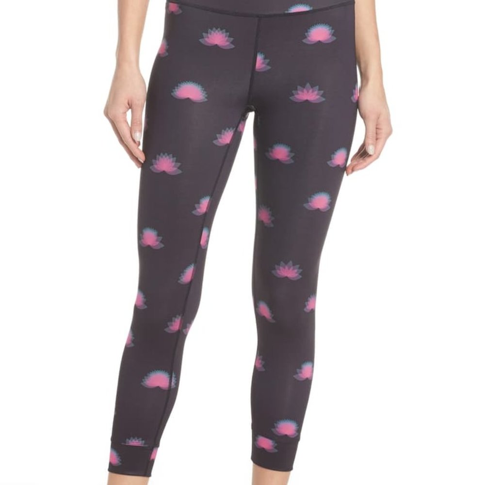 NWT Free People High-Rise 7/8 Lotus Leggings
